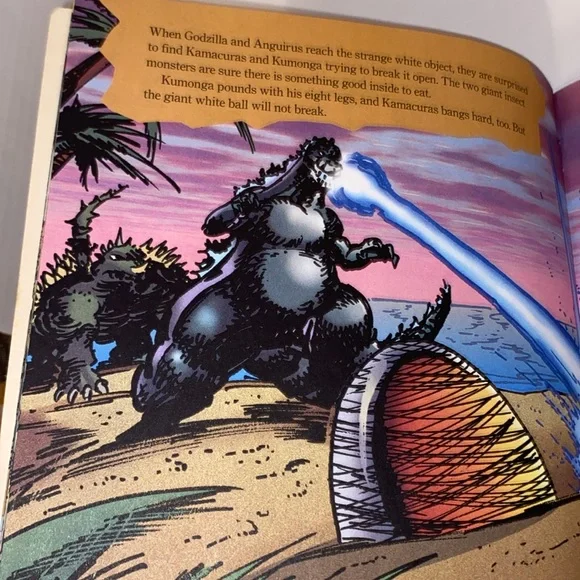 GODZILLA on Monster Island, by Jacqueline Dwyer, 1996, Random House, soft book - Picture 5 of 12